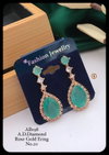 19 AB AD Dimaond Fancy Party Wear Earrings Manufacturers
